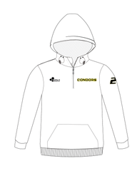CONDORS 1/4 ZIP HOODIE <br/> (2 COLORS)