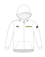 CONDORS FULL ZIP HOODIE<br/> (2 COLORS)