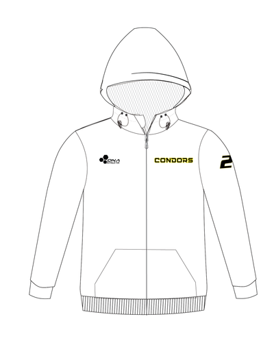 CONDORS FULL ZIP HOODIE<br/> (2 COLORS)