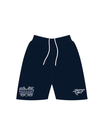 ESM SHARKS HOCKEY CASUAL SHORTS WITH POCKETS (3 COLORS)