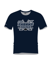 ESM SHARKS HOCKEY GRAPHICS PERFORMANCE TEE (3 COLORS)