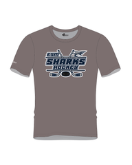 ESM SHARKS HOCKEY GRAPHICS PERFORMANCE TEE (3 COLORS)