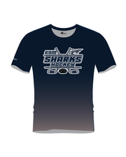 ESM SHARKS HOCKEY GRAPHICS PERFORMANCE TEE (3 COLORS)