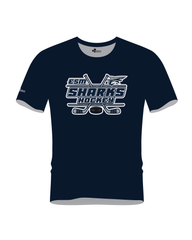 ESM SHARKS HOCKEY GRAPHICS PERFORMANCE TEE (3 COLORS)