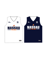 NASSAU PRIDE PRACTICE PINNIE JERSEY (NAVY/WHITE)