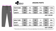 JHS 194 LACROSSE JOGGERS PANT WITH CUFF BOTTOMS (3 COLORS)