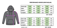 ESM HOCKEY STICKS PERFORMANCE HOODIE (3 COLORS)