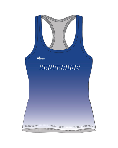 HAUPPAUGE KICKLINE WOMENS RACER BACK TANK (BLUE)