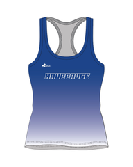 HAUPPAUGE KICKLINE WOMENS RACER BACK TANK (BLUE)