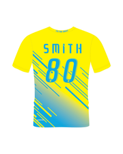 WHITFIELD SC GOALIE JERSEY (YELLOW/CYAN)