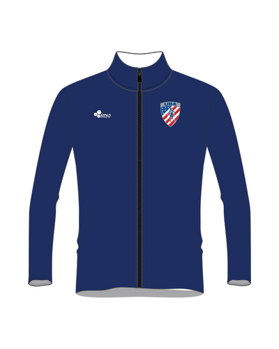 USA AASA WOMENS FULL ZIP TRACK JACKET  LONG SLEEVE (NAVY)