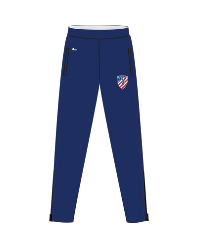 USA AASA WOMENS TRACK PANT WITH ZIPPER (NAVY)