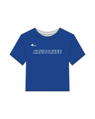 HAUPPAUGE KICKLINE CROP TOP SHORT SLEEVE (BLUE)