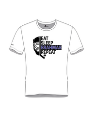 BRAHAMAS EAT SLEEP REPEAT PERFORMANCE TEE (3 COLORS)