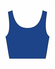 HAUPPAUGE KICKLINE RACER BACK TOP (BLUE)