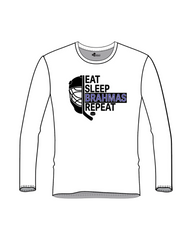 BRAHAMAS EAT SLEEP REPEAT PERFORMANCE LONG SLEEVE (3 COLORS)