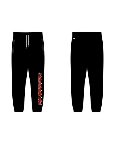 BAY SHORE ICON LOGO PANT WITH CUFF BOTTOMS (BLACK)