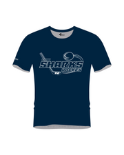 ESM SHARKS HOCKEY GRAPHICS PERFORMANCE TEE (2 COLORS)