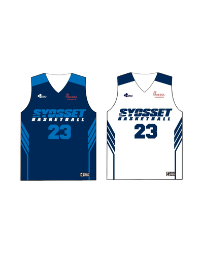 SYOSSET 11/12TH - TEAM BYU - REVERSIBLE BASKETBALL JERSEY