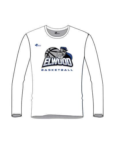 ELWOOD LOGO BASKETBALL PERFORMANCE LONG SLEEVE (2 COLORS)