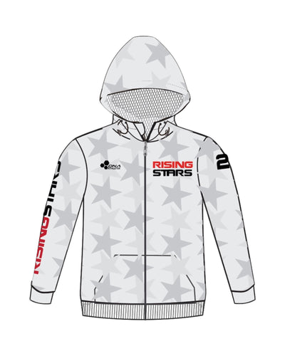 RISING STAR FULL ZIP HOODIE (2 COLORS)