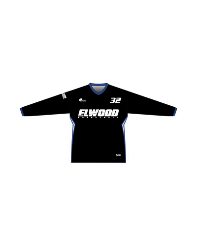 ELWOOD BASKETBALL "SHOOTING" BASKETBALL JERSEY (BLACK)