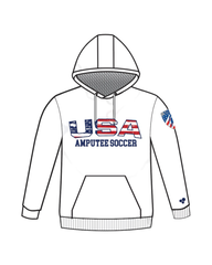 USA MENS USA TEXT PERFORMANCE HOODIE (3 COLORS)