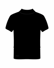 NCLOA OFFICIAL SHORT SLEEVE POLO (BLACK)