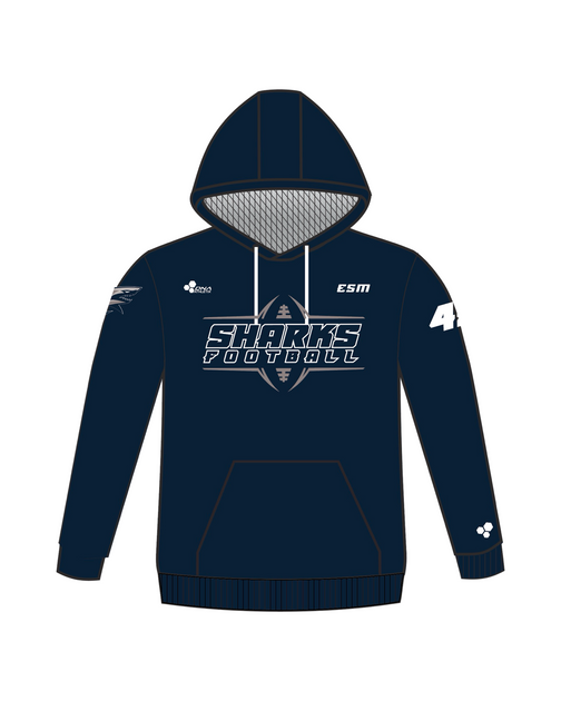 ESM SHARKS FOOTBALL PERFORMANCE HOODIE (3 COLOR) – dnaathletix