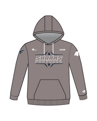 ESM SHARKS FOOTBALL PERFORMANCE HOODIE (3 COLOR)