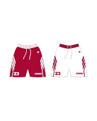 SYOSSET 11/12TH - TEAM INDIANA - REVERSIBLE BASKETBALL SHORT