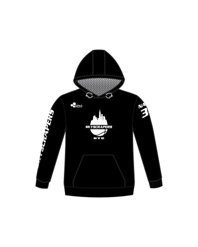 SKYSCRAPERS NYC CLASSIC PERFORMANCE HOODIE (BLACK)