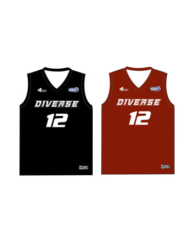 DIVERSE BAY SHORE BASKETBALL GAME JERSEY