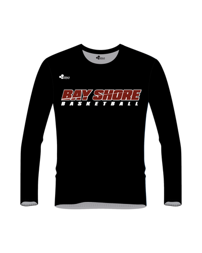 BAY SHORE ICON PERFORMANCE LONG SLEEVE (BLACK)