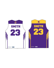 SYOSSET 11/12TH - TEAM LSU - REVERSIBLE BASKETBALL JERSEY