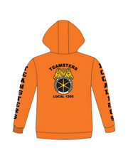 TEAMSTERS LOCAL 1205 FULL ZIP POLY PERFORMANCE HOODIE (1 COLOR)