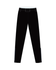 NCLOA TRAINING PANTS WITH ZIPPER (BLACK)