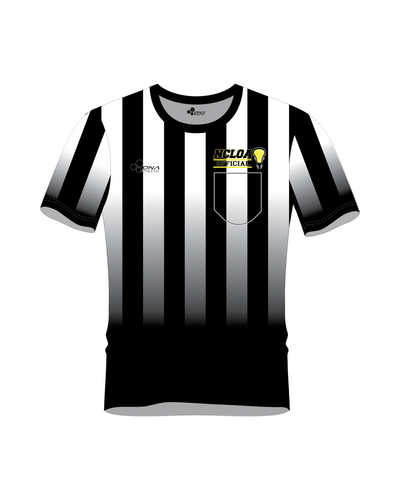 NCLOA OFFICIAL GAME SHIRT PERFORMANCE TEE (WHITE/BLACK)