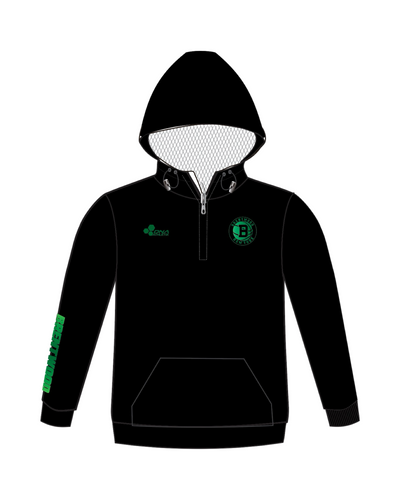 BRENTWOOD COACH BALL NEW YORK 1/4 ZIP PULLOVER HOODIE (2 COLORS)