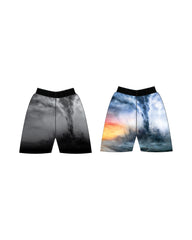 STORM GAME "REVERSIBLE" MULTI/BLACK BASKETBALL SHORT