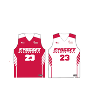 SYOSSET 11/12TH - TEAM WISCONSIN - REVERSIBLE BASKETBALL JERSEY