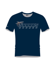 ESM SHARKS HOCKEY ICON PERFORMANCE TEE (2 COLORS)