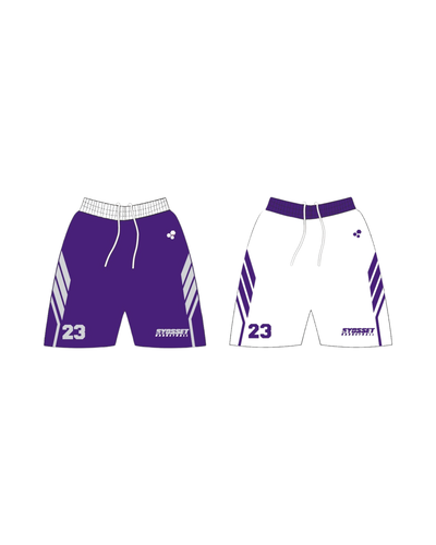 SYOSSET 11/12TH - TEAM KANSAS - REVERSIBLE BASKETBALL SHORT