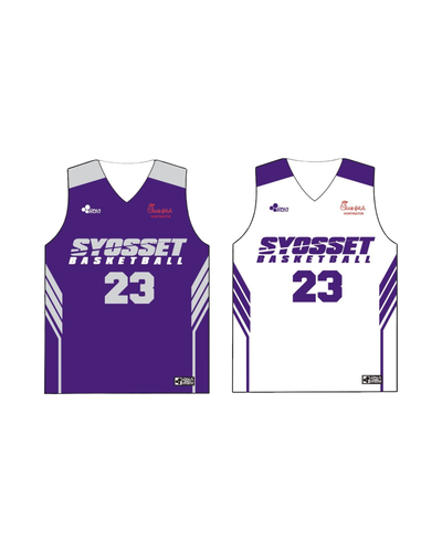 SYOSSET 11/12TH - TEAM KANSAS STATE - REVERSIBLE BASKETBALL JERSEY