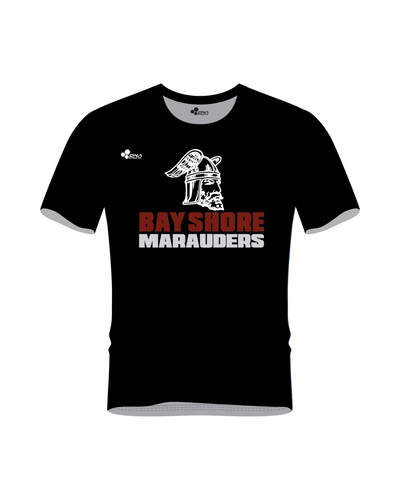BAY SHORE LOGO TEXT PERFORMANCE TEE (2 COLORS)