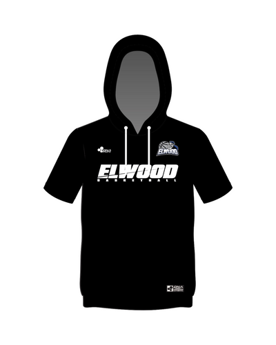 ELWOOD BASKETBALL "SHOOTING" SHIRT WITH HOOD (BLACK)