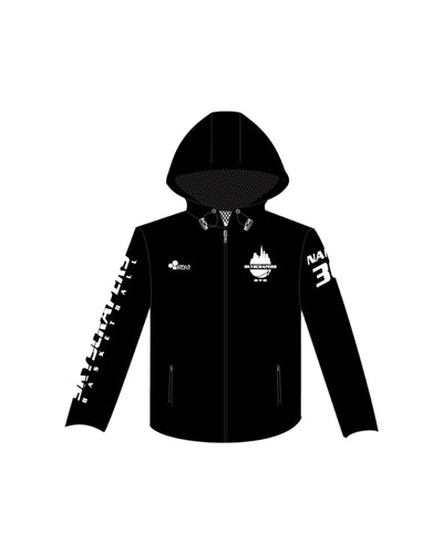 SKYSCRAPERS CLASSIC WINDBREAKER (BLACK)