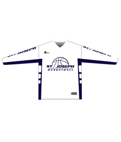 ST JOSEPH "SHOOTING" BASKETBALL JERSEY (WHITE)