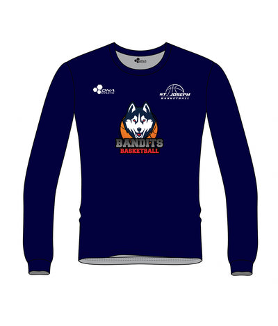 BANDITS PERFORMANCE LONG SLEEVE JERSEY (NAVY)