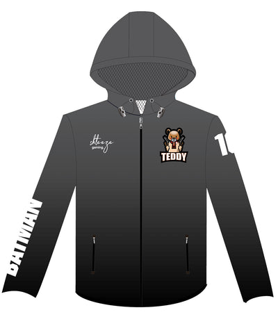 TEDDY GRADIENT WINDBREAKER (GRAY/BLACK)